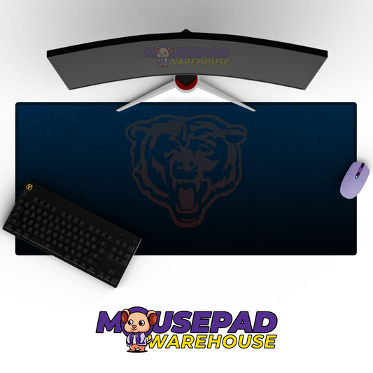 Chicago Bears V3 Mousepad Deskmat Mockup