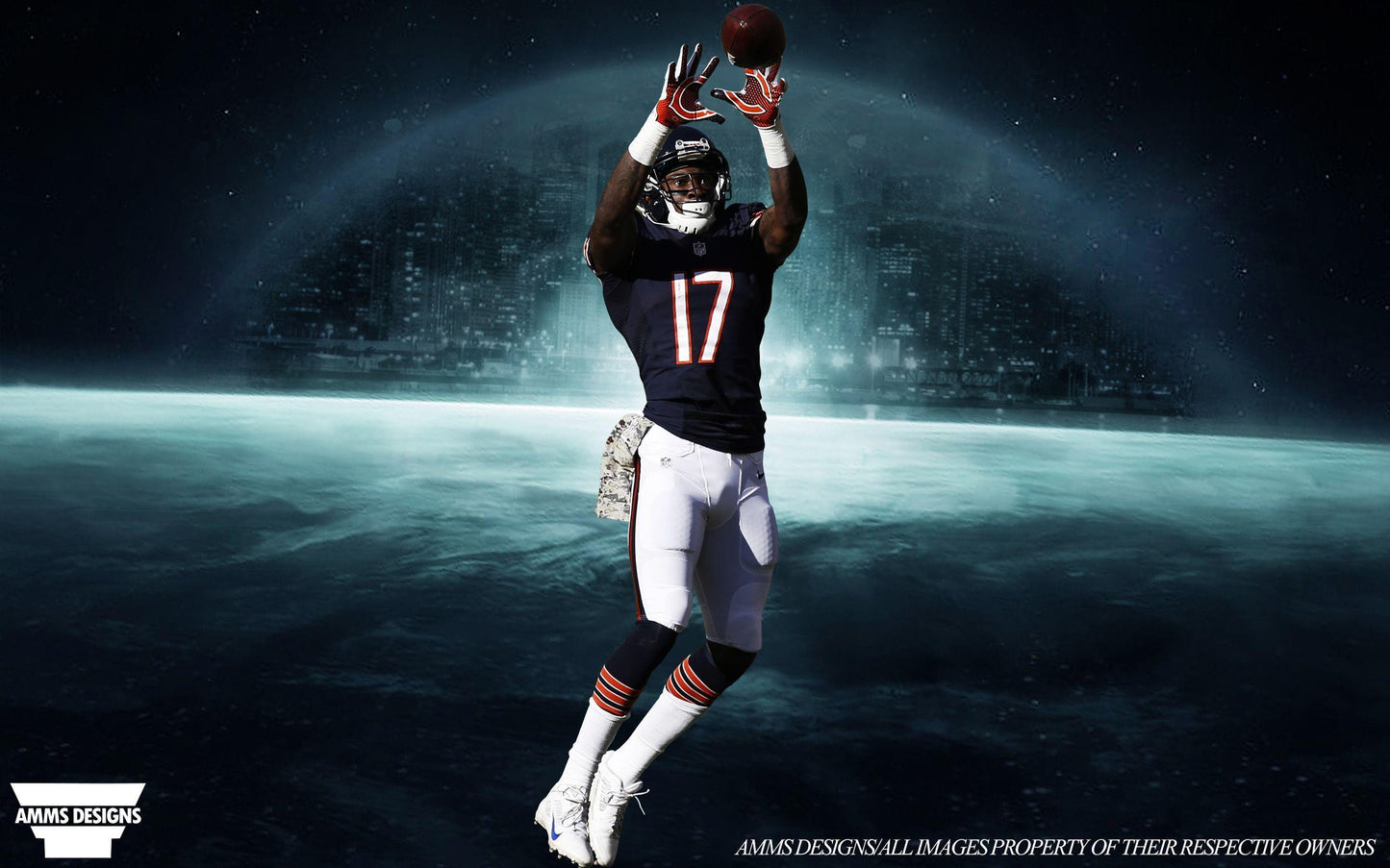 Chicago Bears V4 Mousepad Deskmat