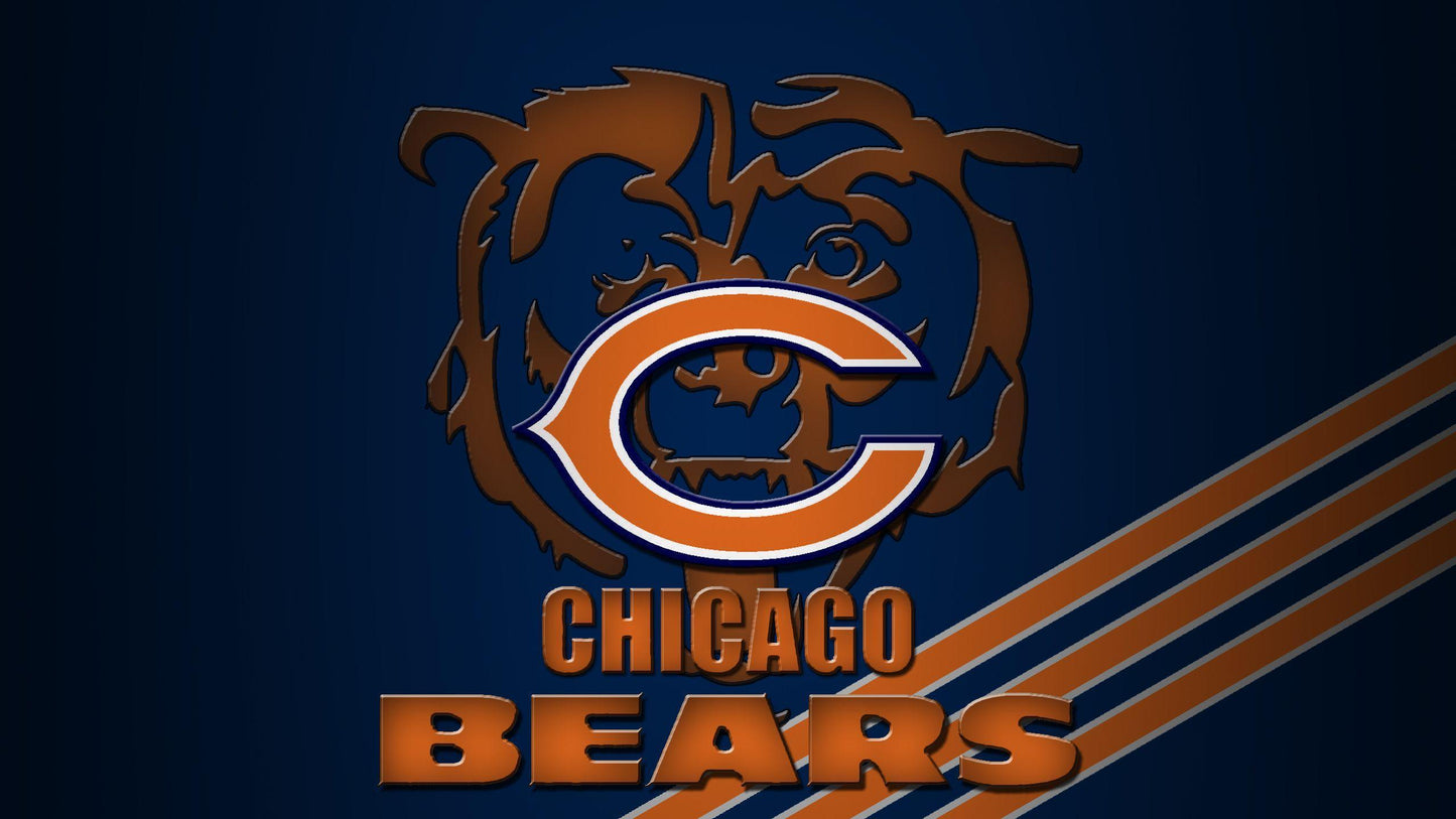 Chicago Bears V9 Mousepad Deskmat