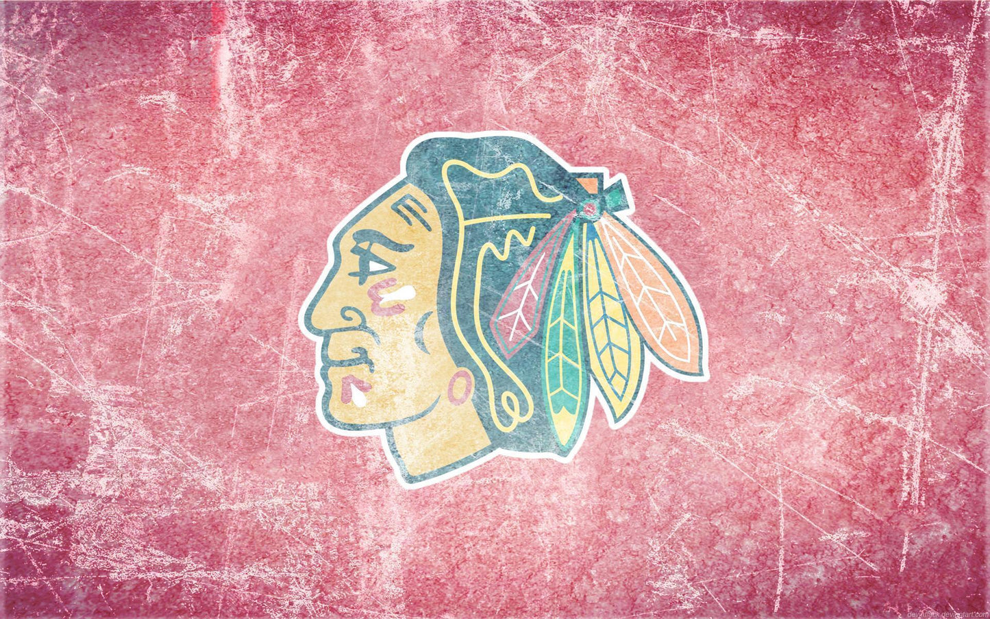 Chicago Blackhawks V17 Mousepad Deskmat