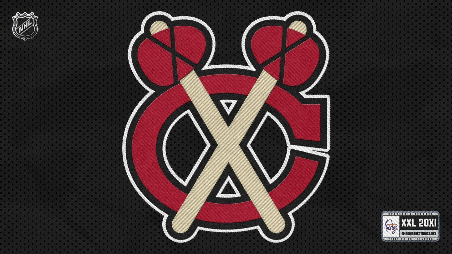 Chicago Blackhawks V18 Mousepad Deskmat
