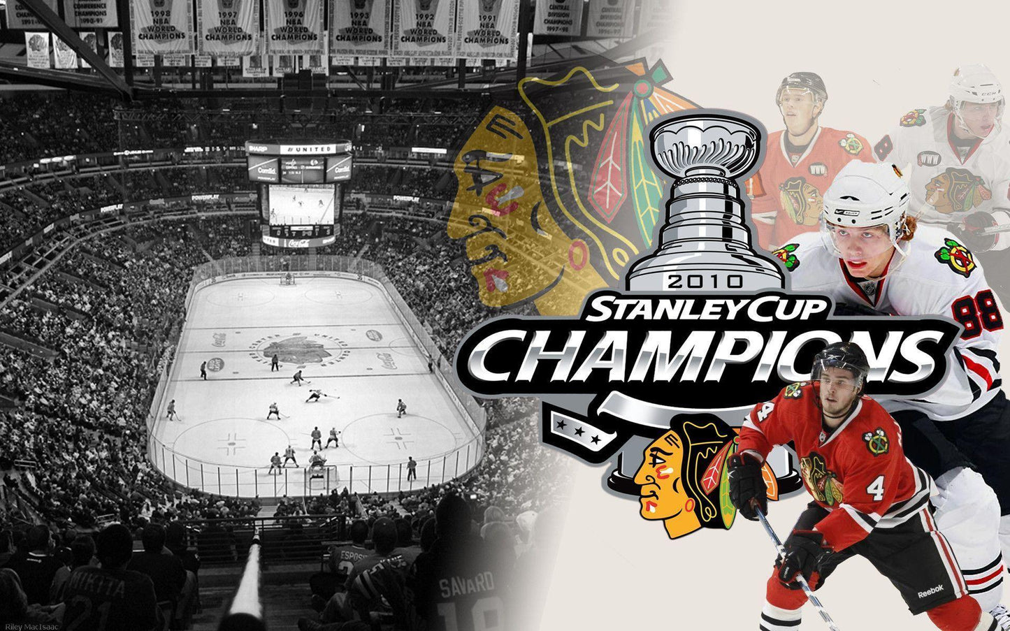 Chicago Blackhawks V1 Mousepad Deskmat