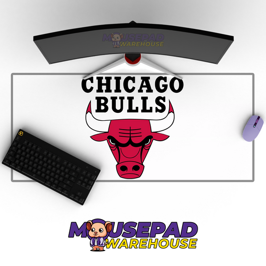 Chicago Bulls V10 Mousepad Mockup