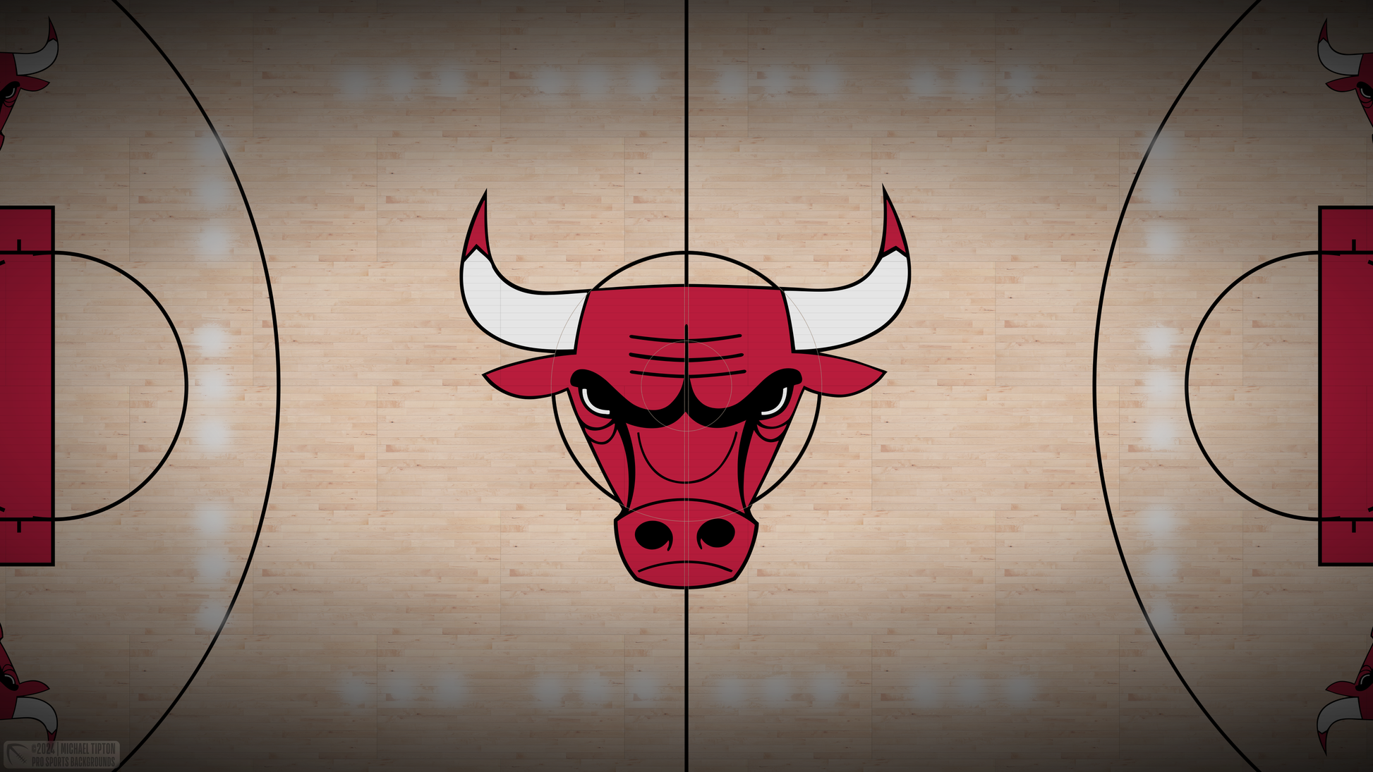 Chicago Bulls V12 Mousepad