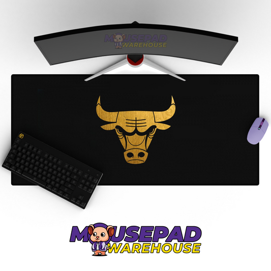 Chicago Bulls V18 Mousepad Mockup