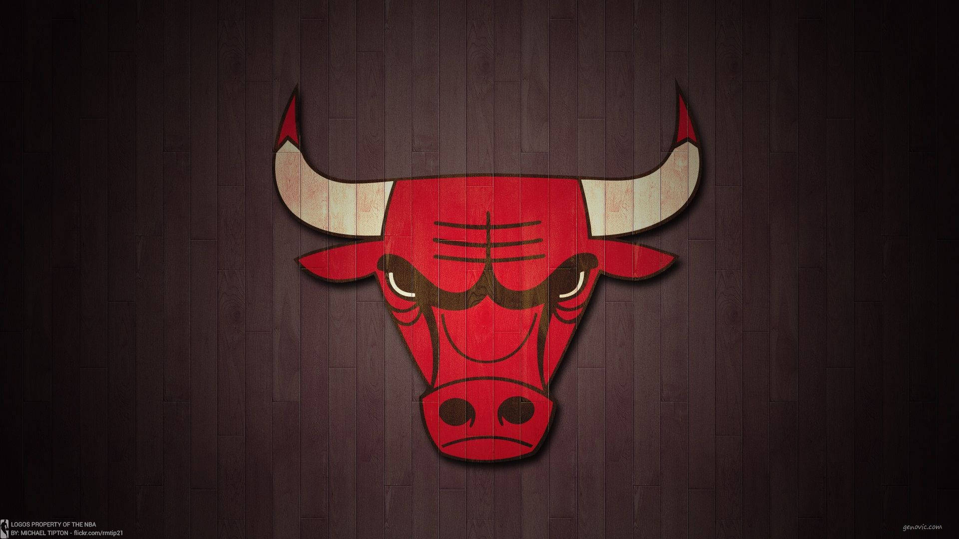 Chicago Bulls V19 Mousepad