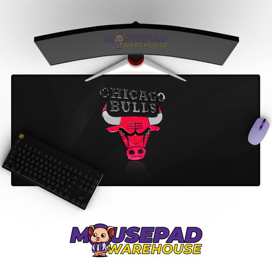 Chicago Bulls V23 Mousepad Mockup