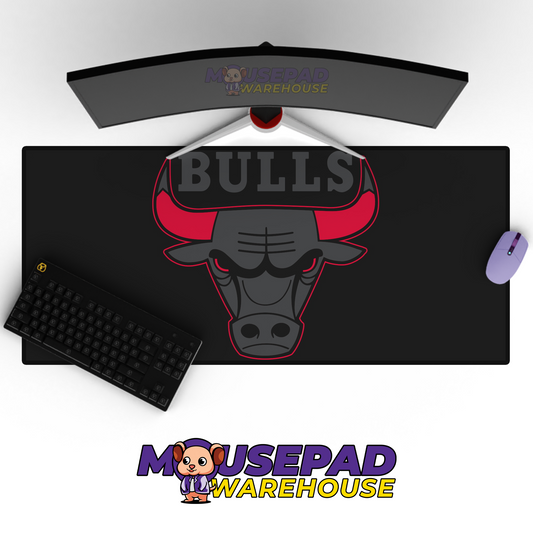 Chicago Bulls V2 Mousepad Mockup