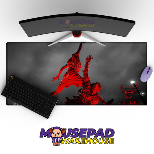 Chicago Bulls V31 Mousepad Mockup