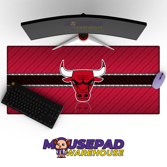 Chicago Bulls V4 Mousepad Mockup