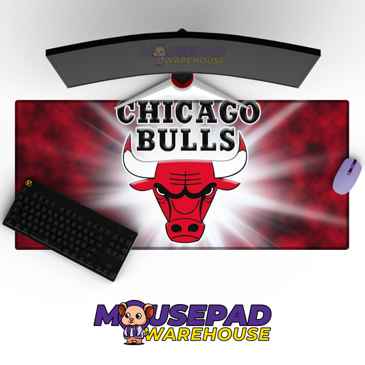 Chicago Bulls V6 Mousepad Mockup