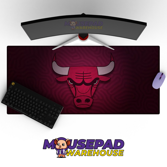 Chicago Bulls V8 Mousepad Mockup