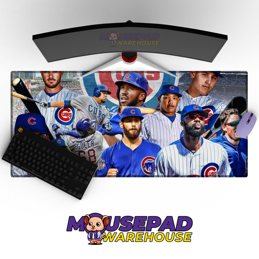 Chicago Cubs V10 Mousepad Mockup
