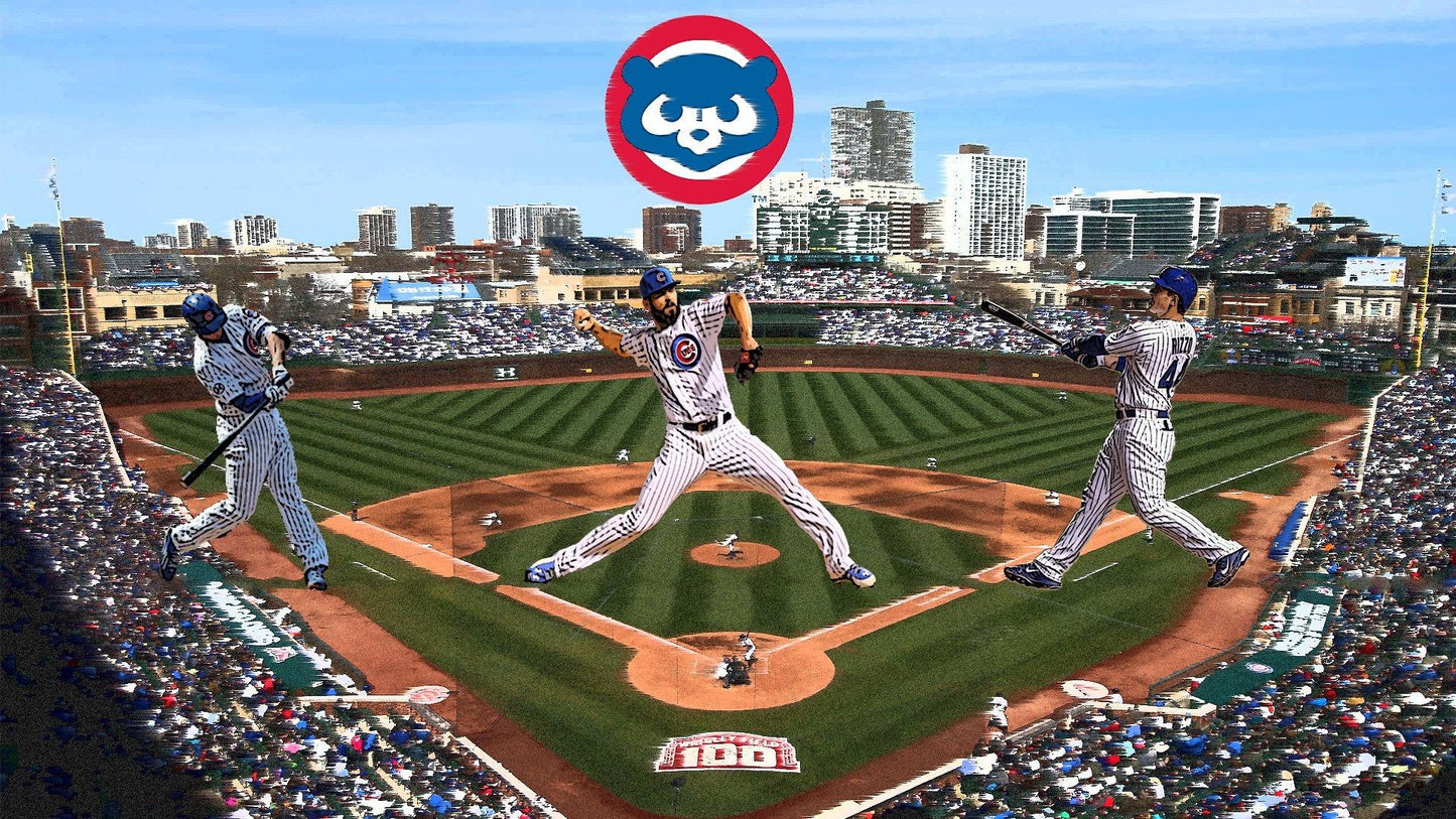 Chicago Cubs V12 Mousepad