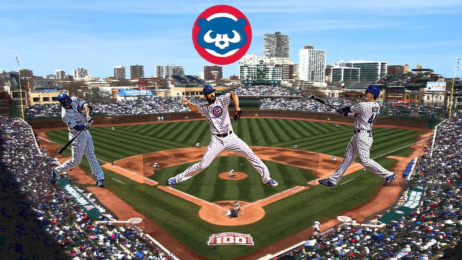 Chicago Cubs V12 Mousepad
