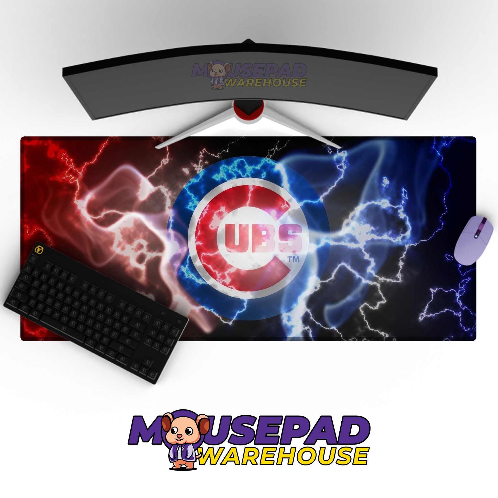 Chicago Cubs V14 Mousepad Mockup