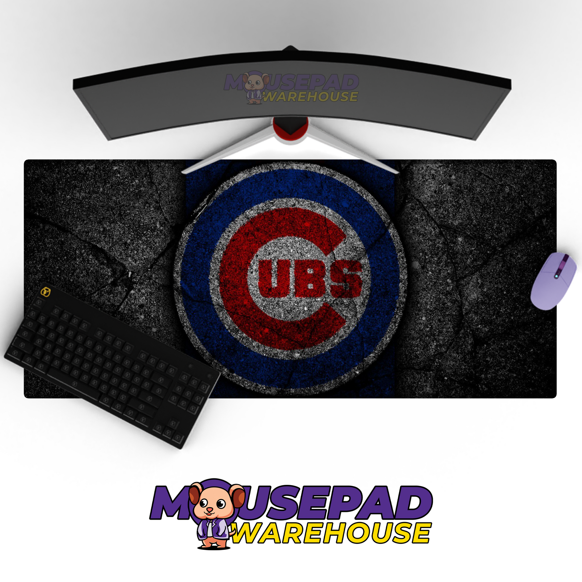 Chicago Cubs V17 Mousepad Mockup