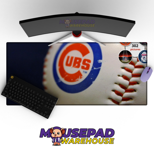 Chicago Cubs V19 Mousepad Mockup