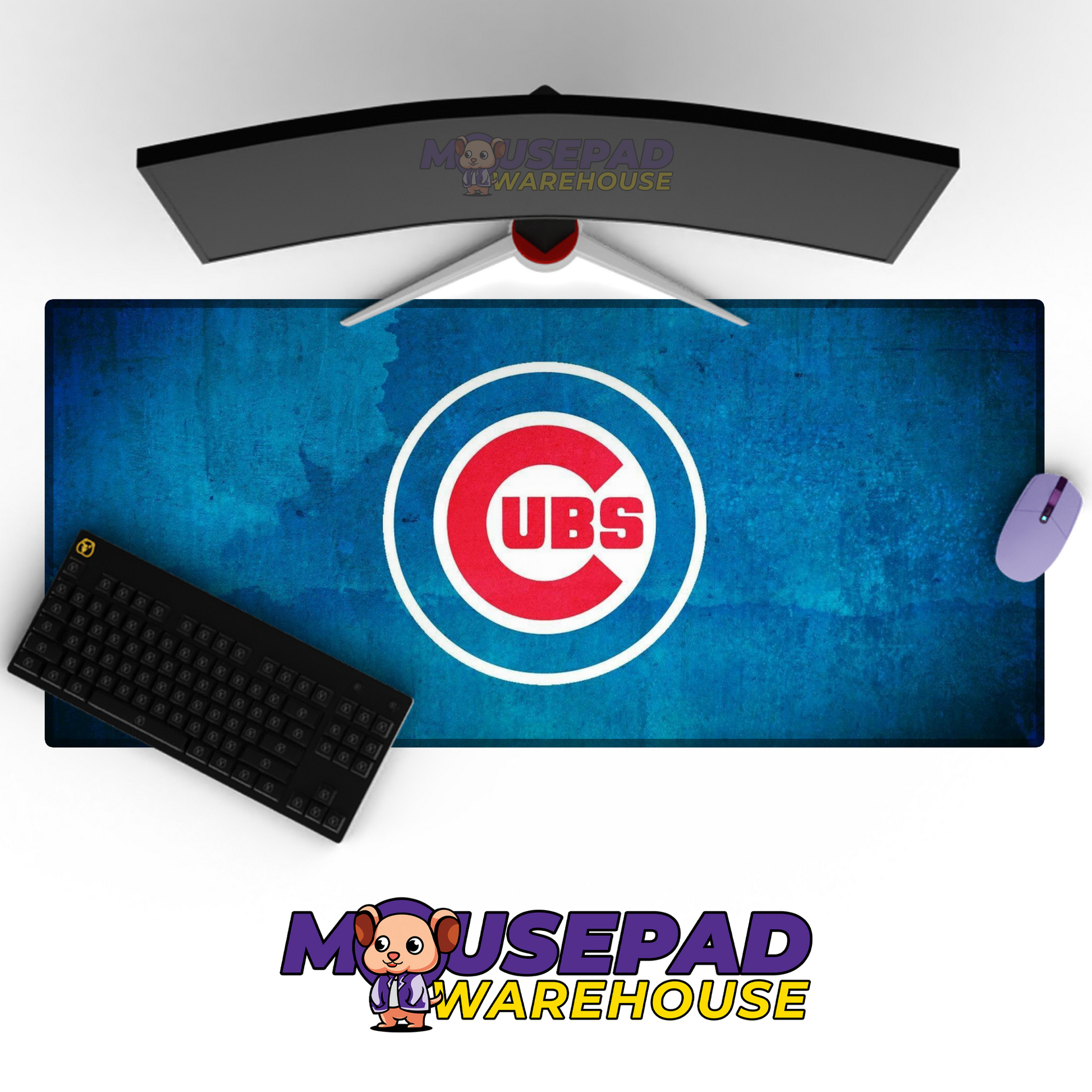 Chicago Cubs V1 Mousepad Mockup