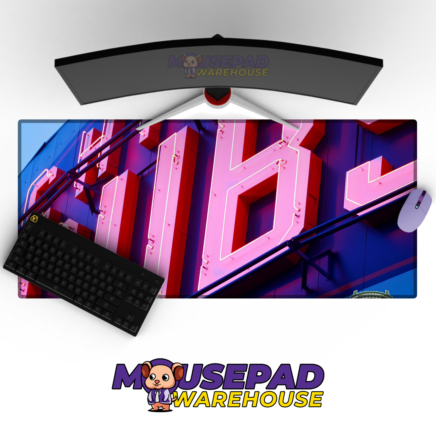 Chicago Cubs V21 Mousepad Mockup
