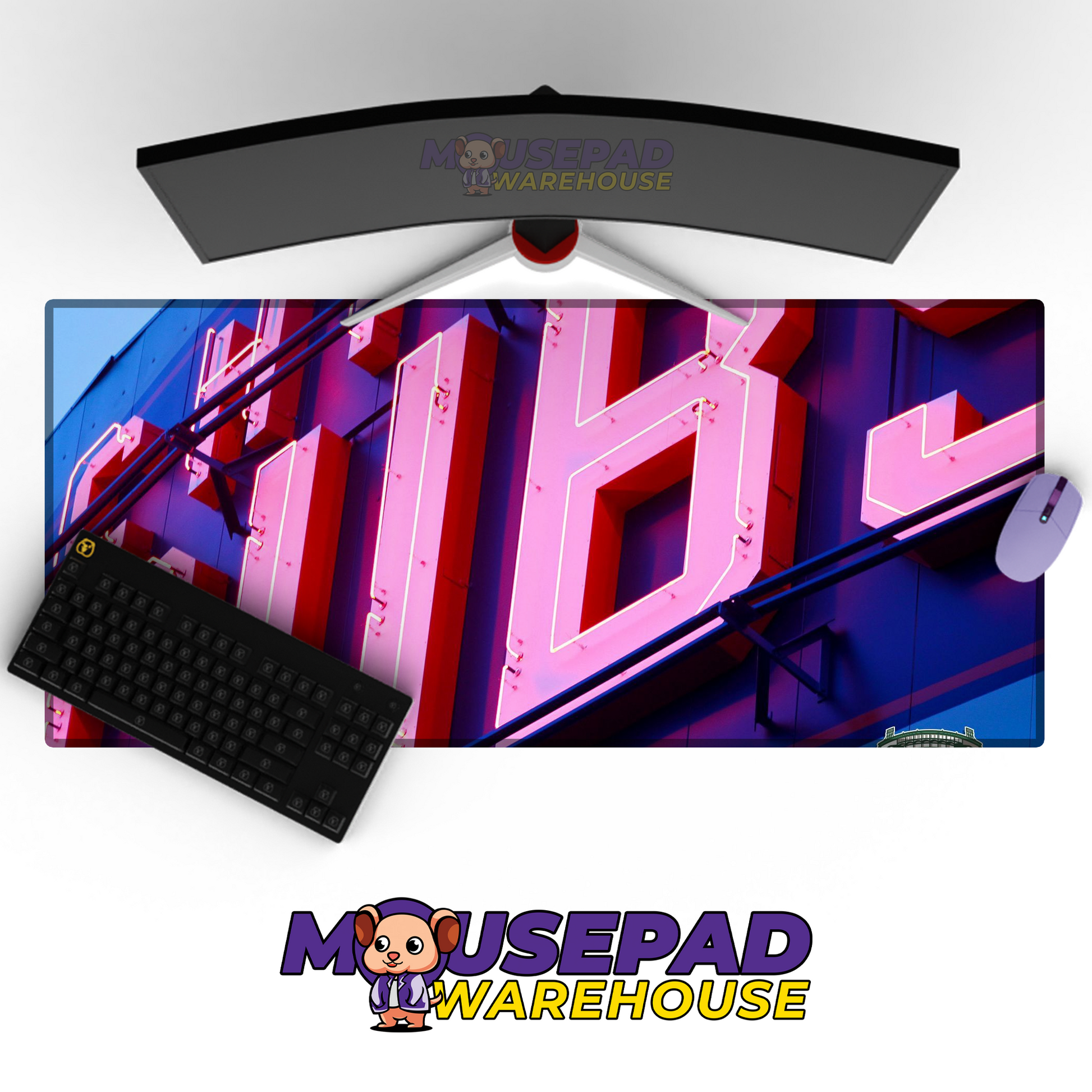 Chicago Cubs V21 Mousepad Mockup