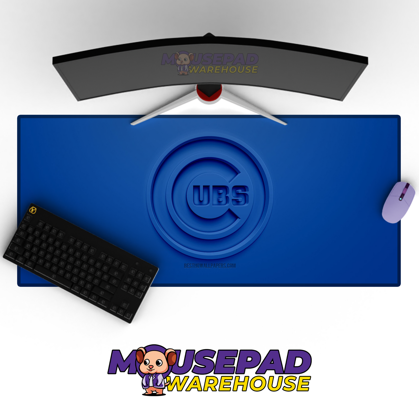 Chicago Cubs V22 Mousepad Mockup