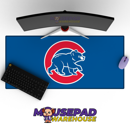 Chicago Cubs V4 Mousepad Mockup