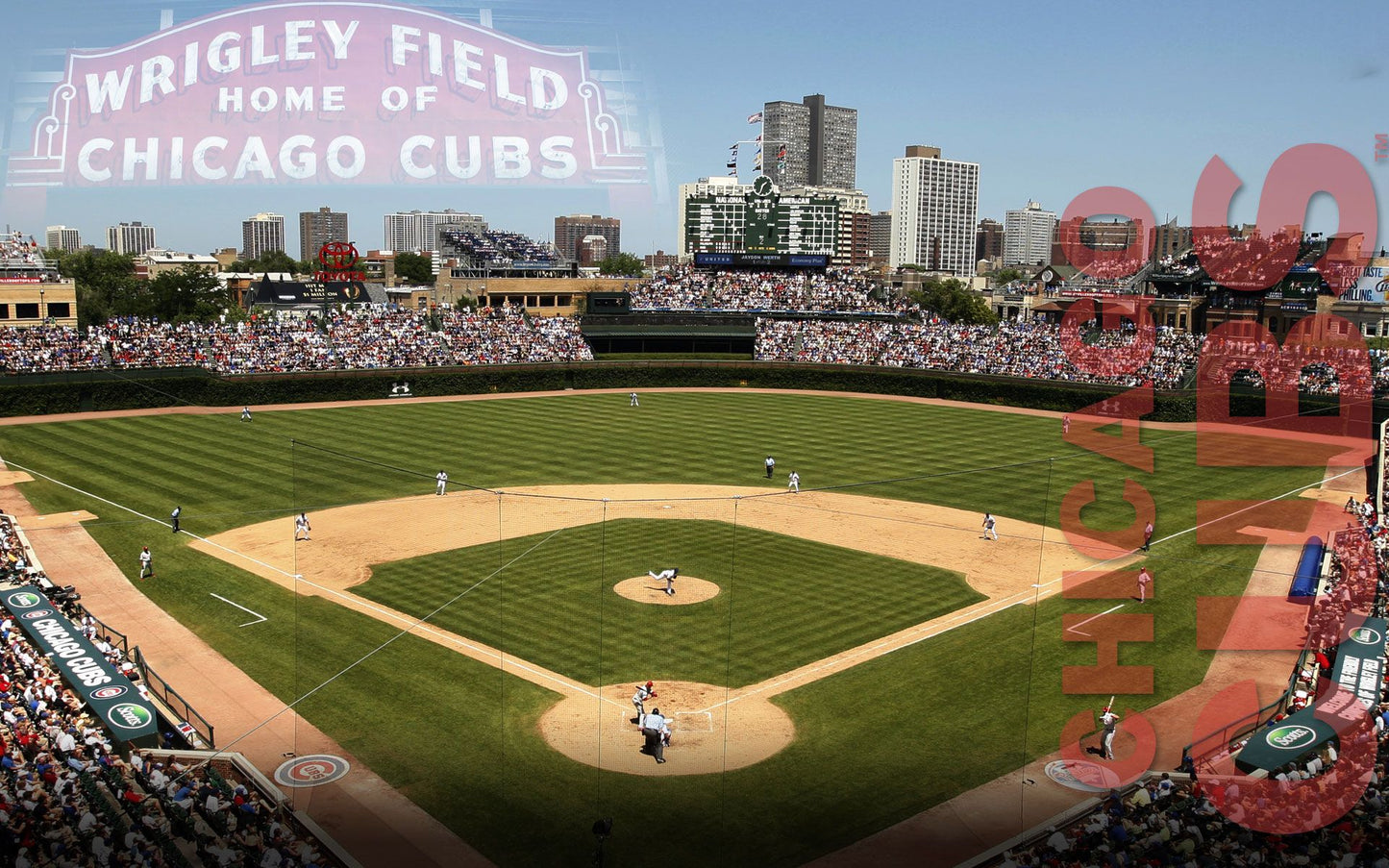 Chicago Cubs V7 Mousepad