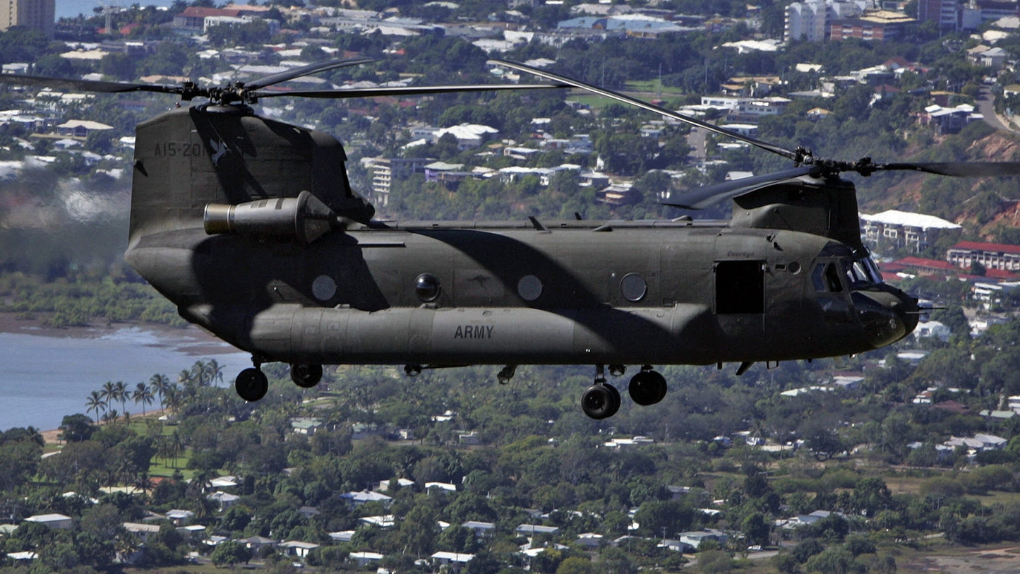 Chinook Helicopter V11 Mousepad Deskmat