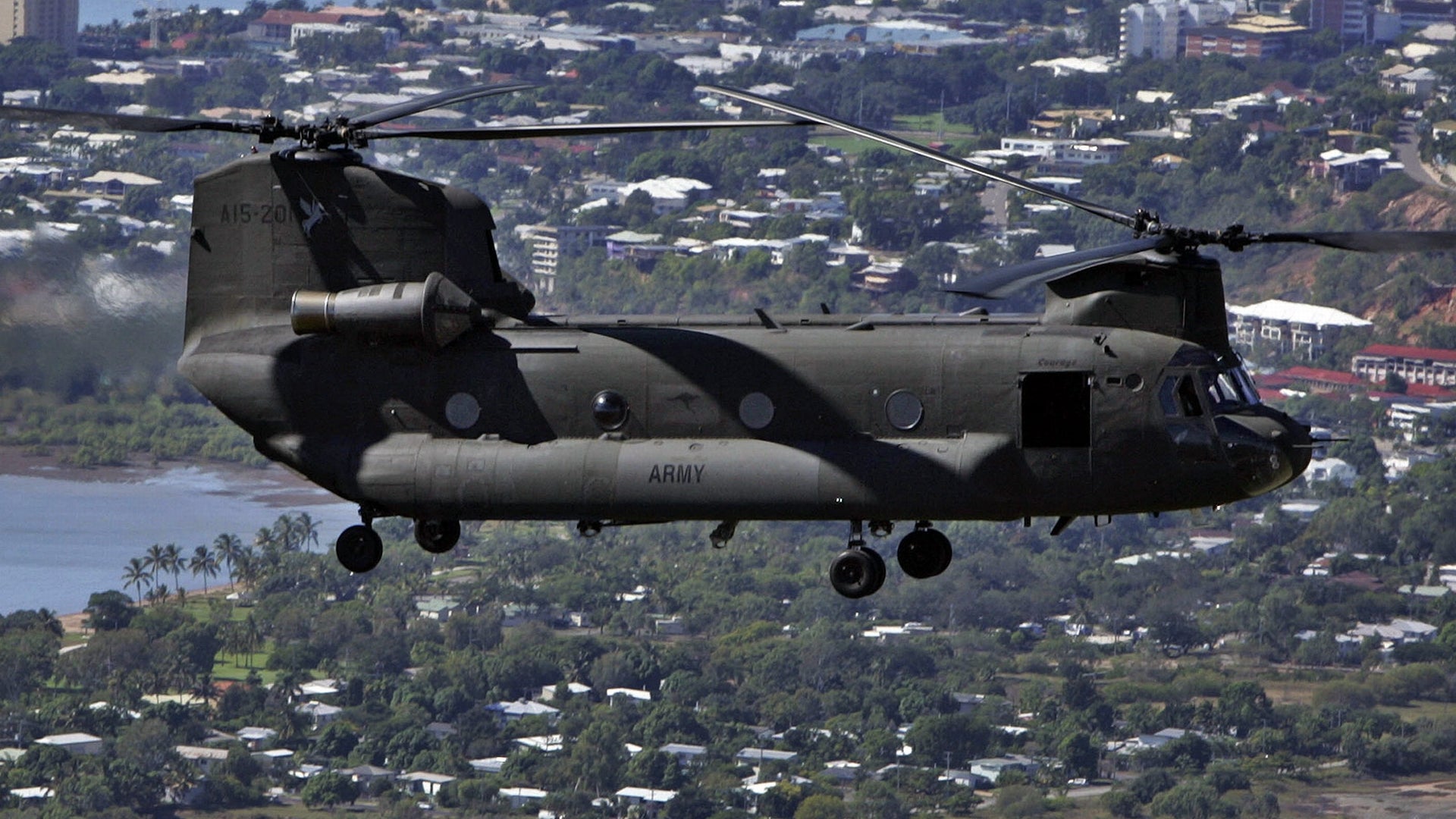 Chinook Helicopter V11 Mousepad Deskmat