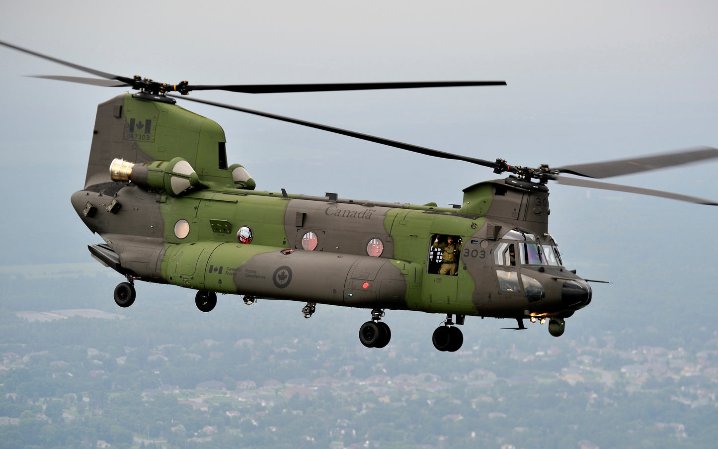 Chinook Helicopter V12 Mousepad Deskmat