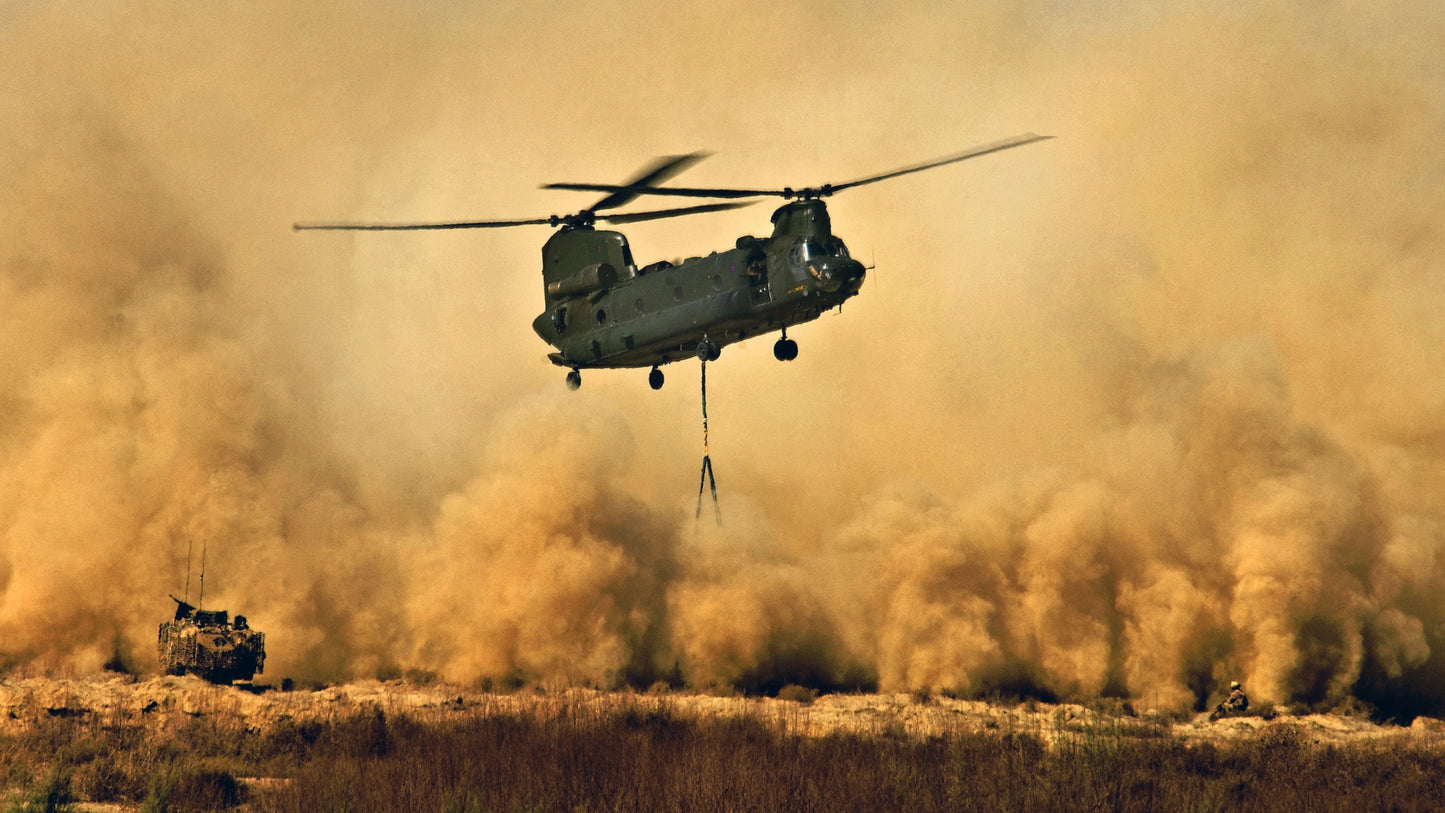 Chinook Helicopter V3 Mousepad Deskmat