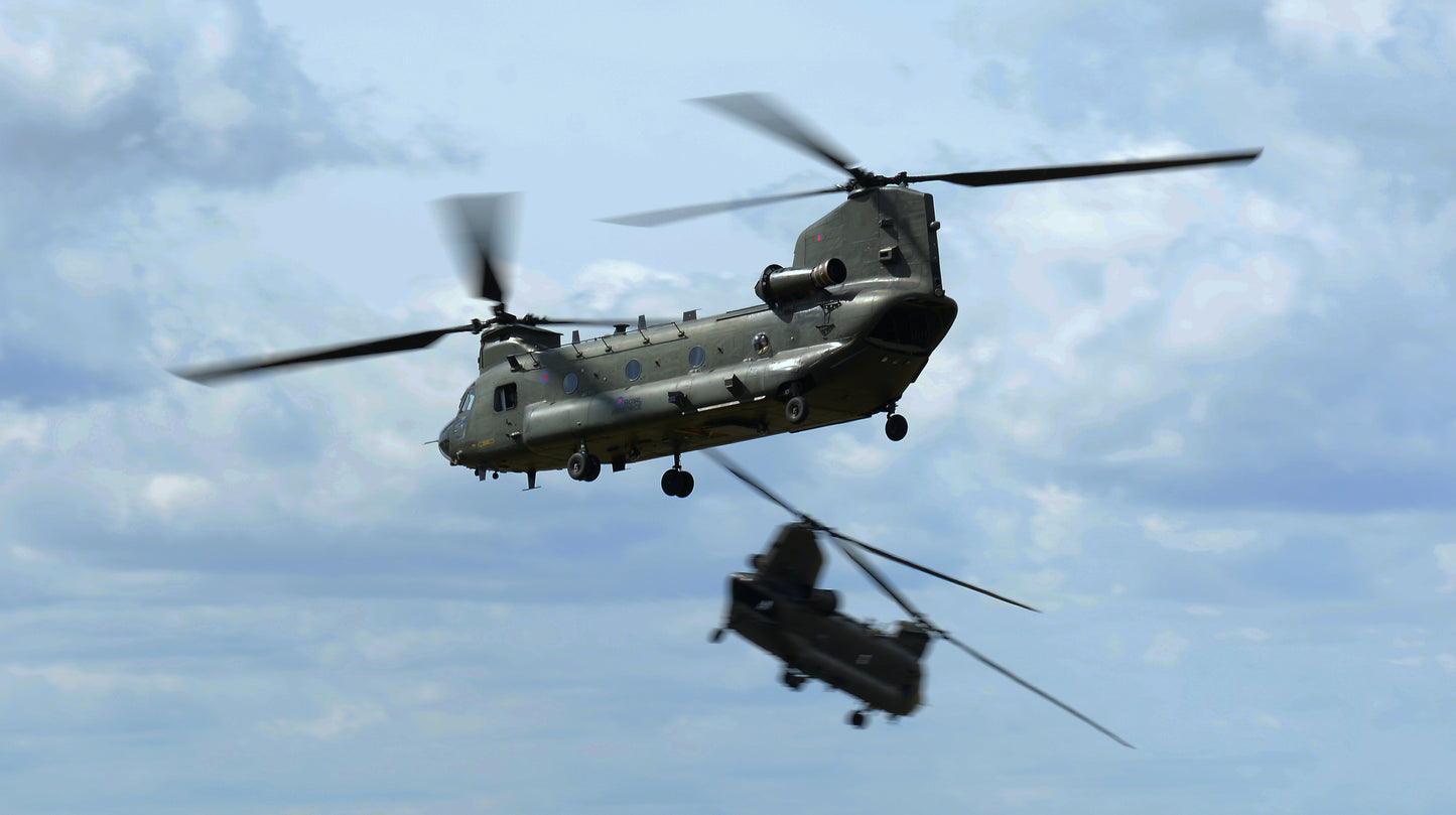 Chinook Helicopter V4 Mousepad Deskmat