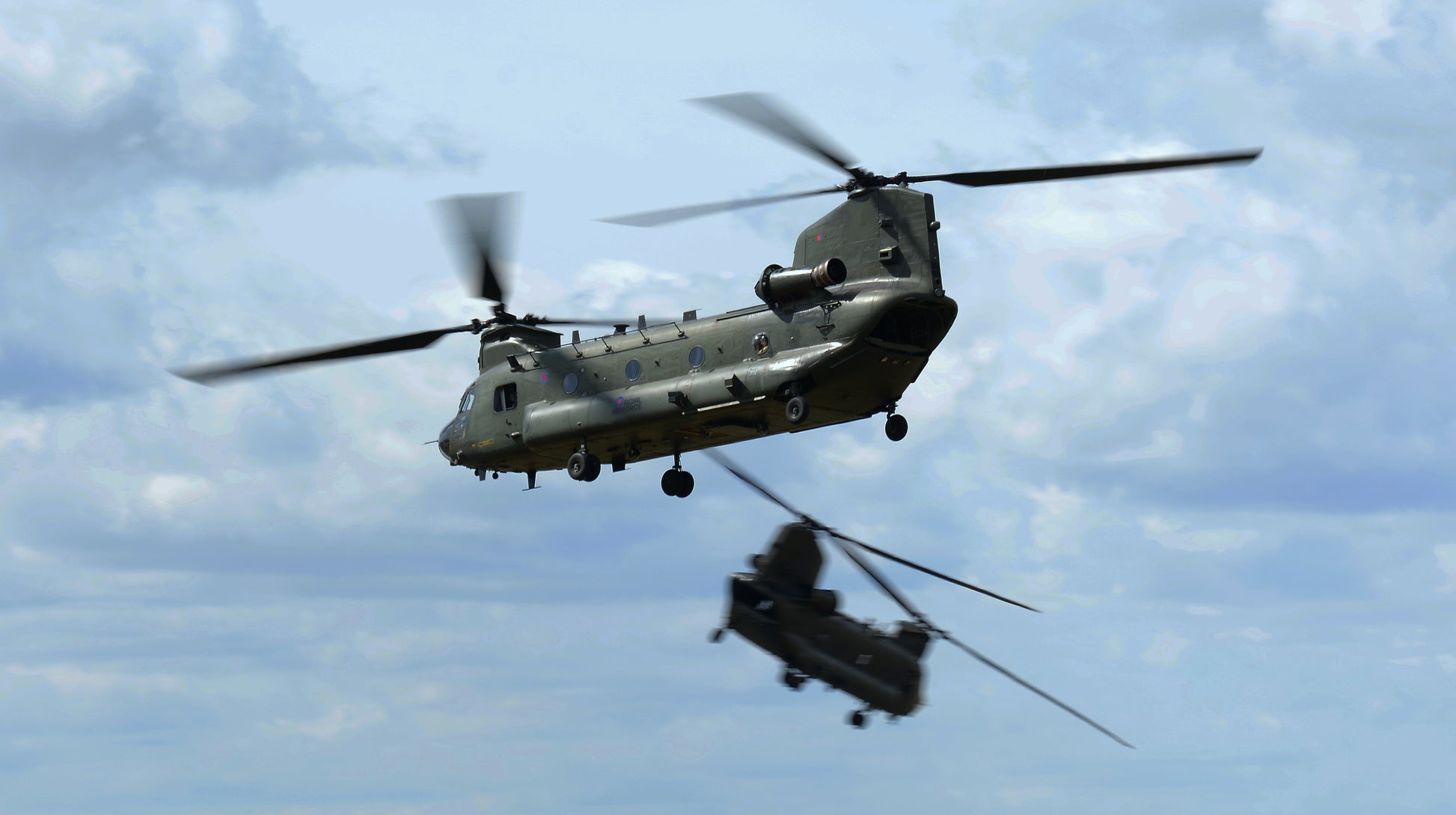 Chinook Helicopter V4 Mousepad Deskmat
