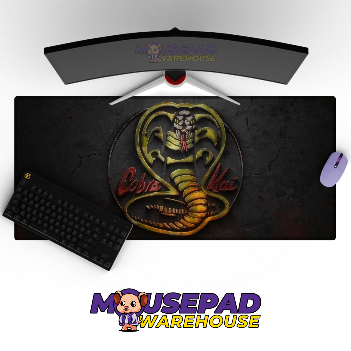 Cobra Kai V12 Mousepad Mockup