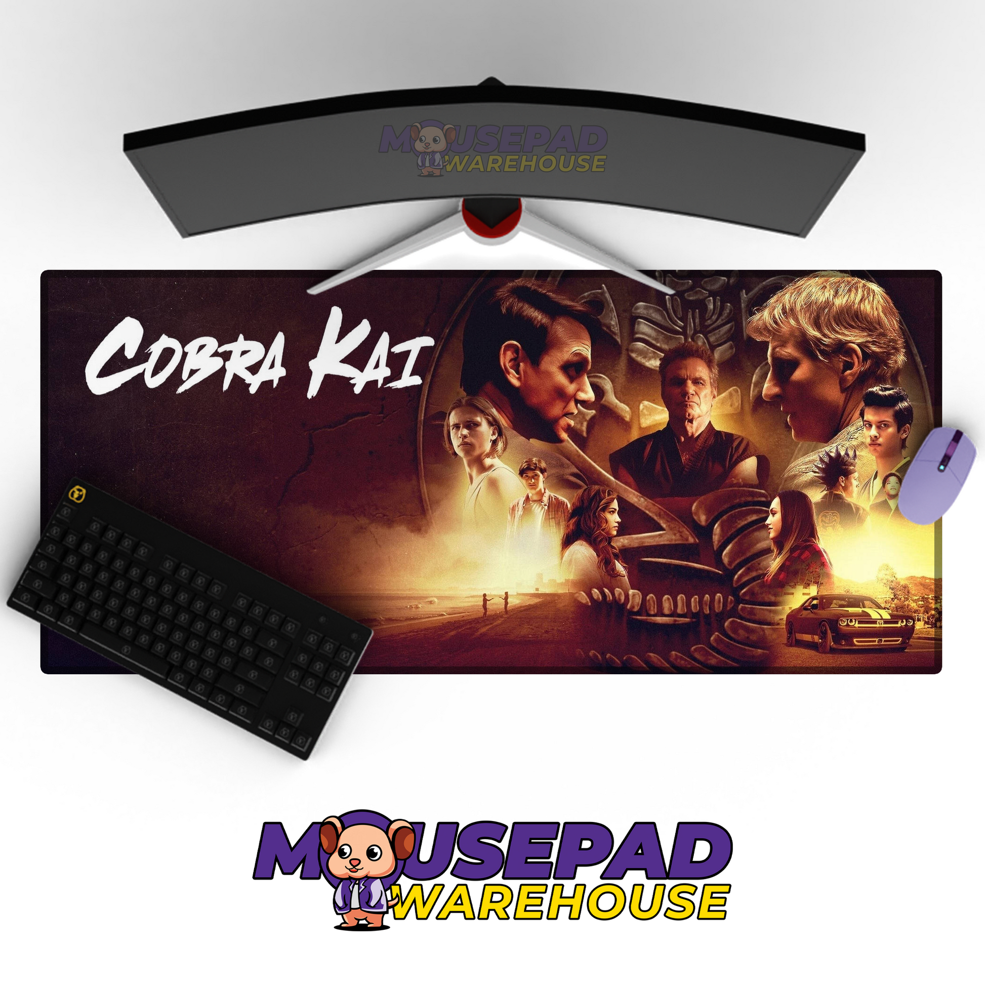 Cobra Kai V14 Mousepad Mockup