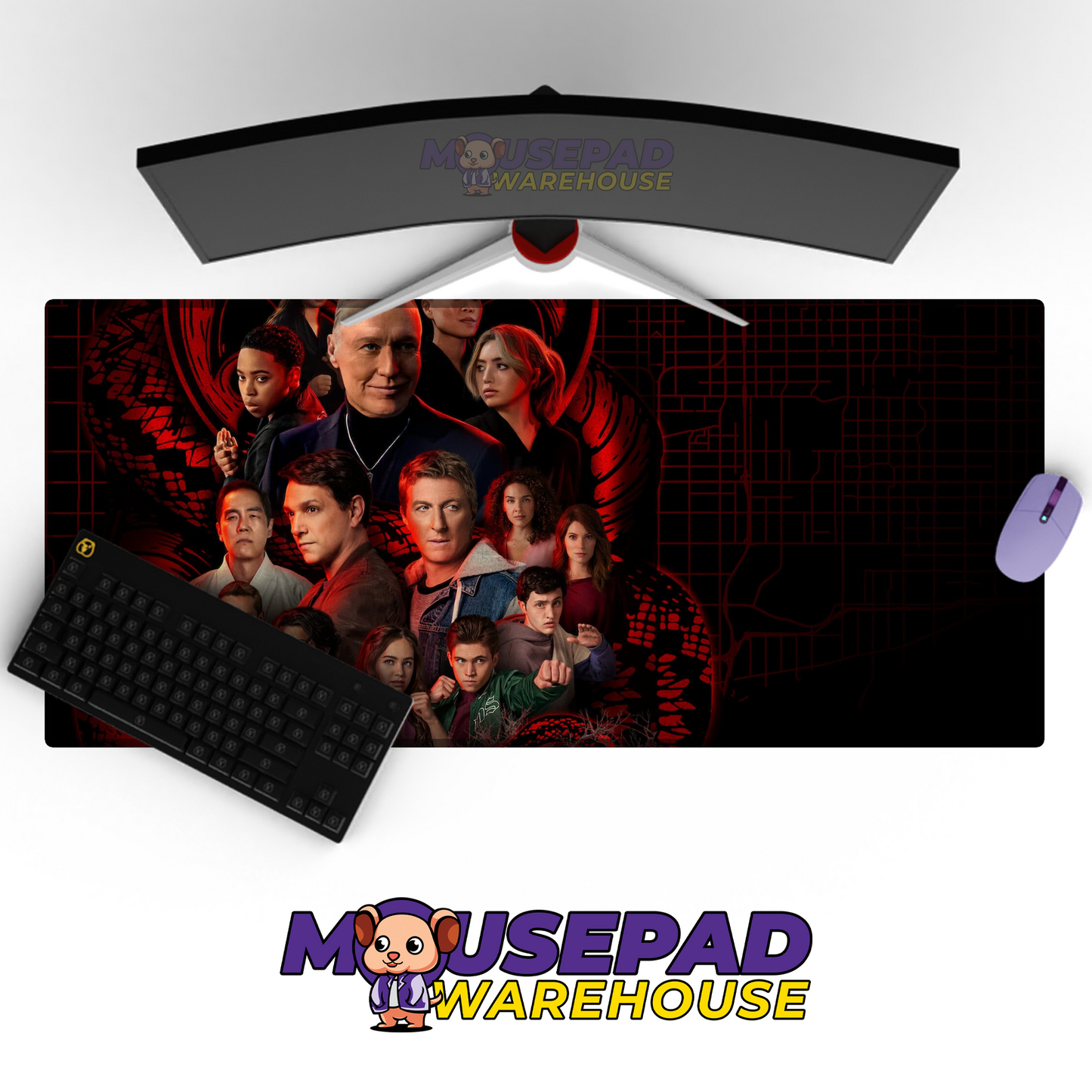 Cobra Kai V15 Mousepad Mockup