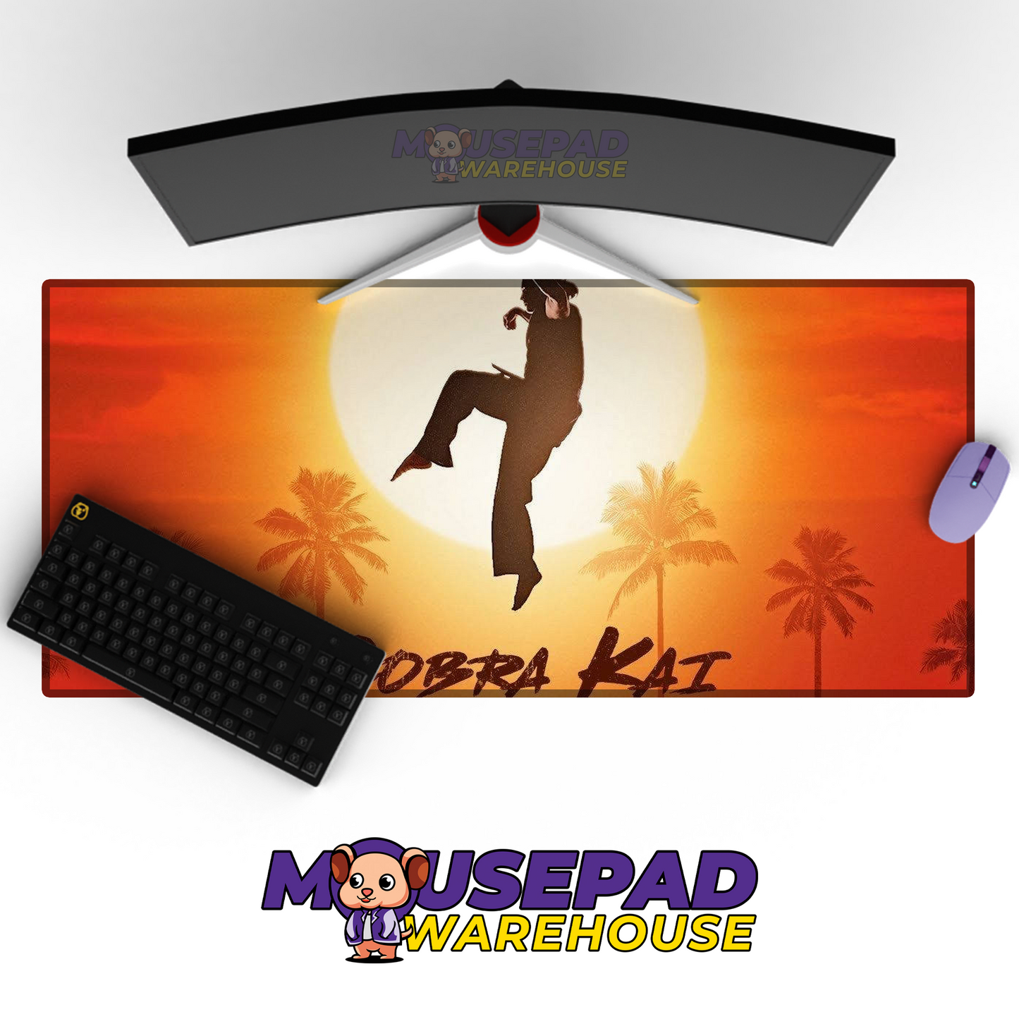 Cobra Kai V16 Mousepad Mockup