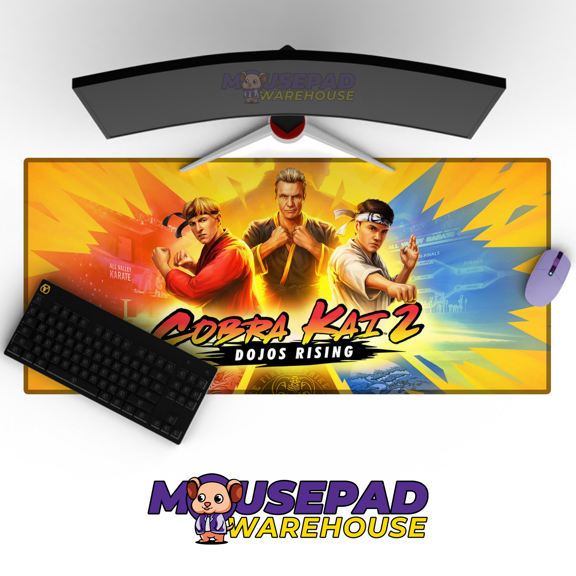 Cobra Kai V1 Mousepad Mockup