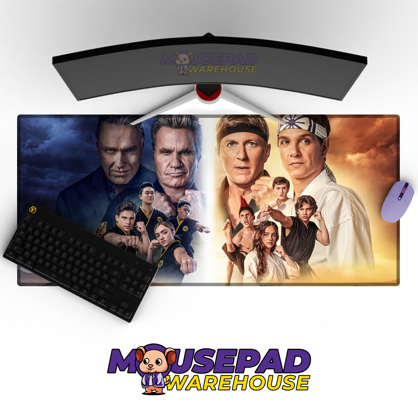 Cobra Kai V5 Mousepad Mockup