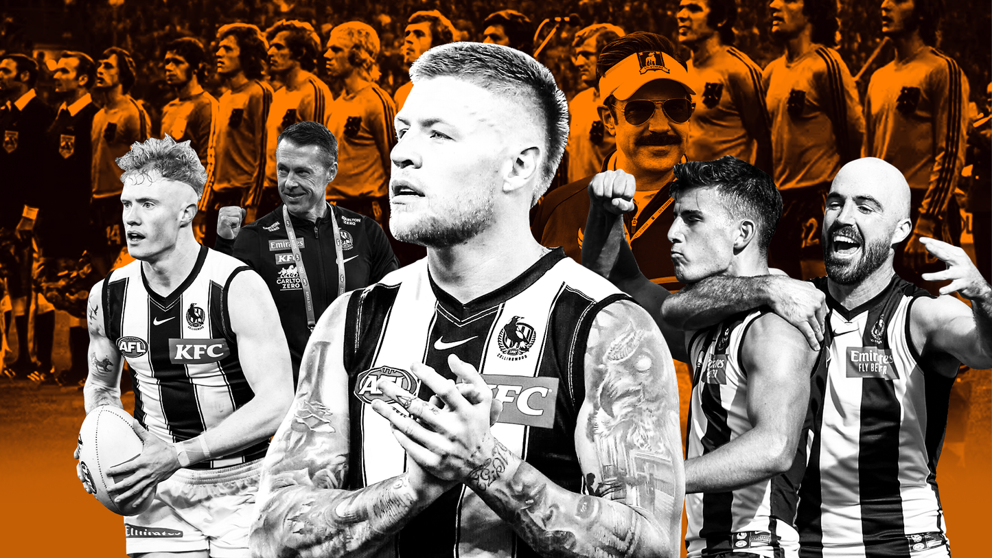 Collingwood Magpies V2 Mousepad Deskmat