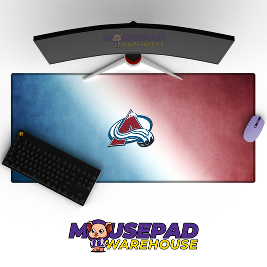 Colorado Avalanche V17 Mousepad Deskmat Mockup