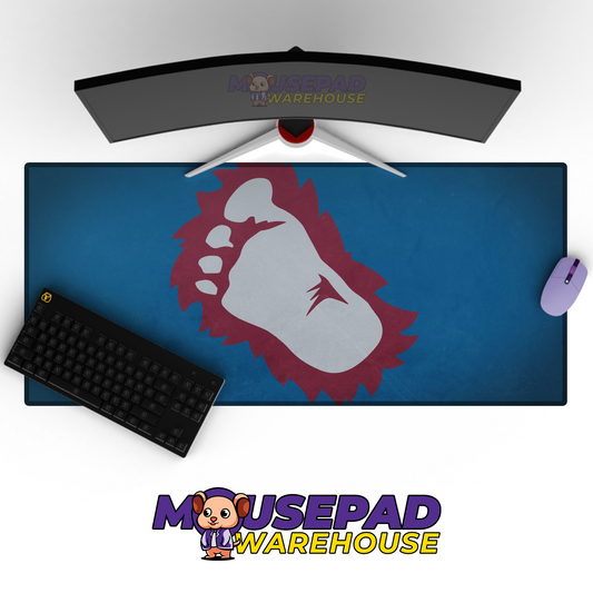 Colorado Avalanche V19 Mousepad Deskmat Mockup