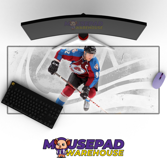 Colorado Avalanche V23 Mousepad Deskmat Mockup