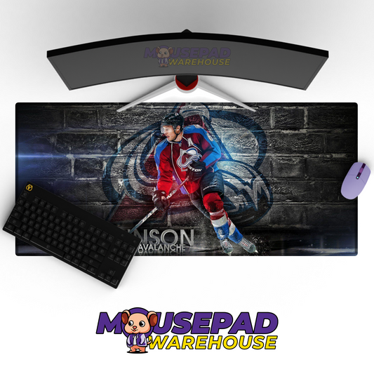 Colorado Avalanche V24 Mousepad Deskmat Mockup