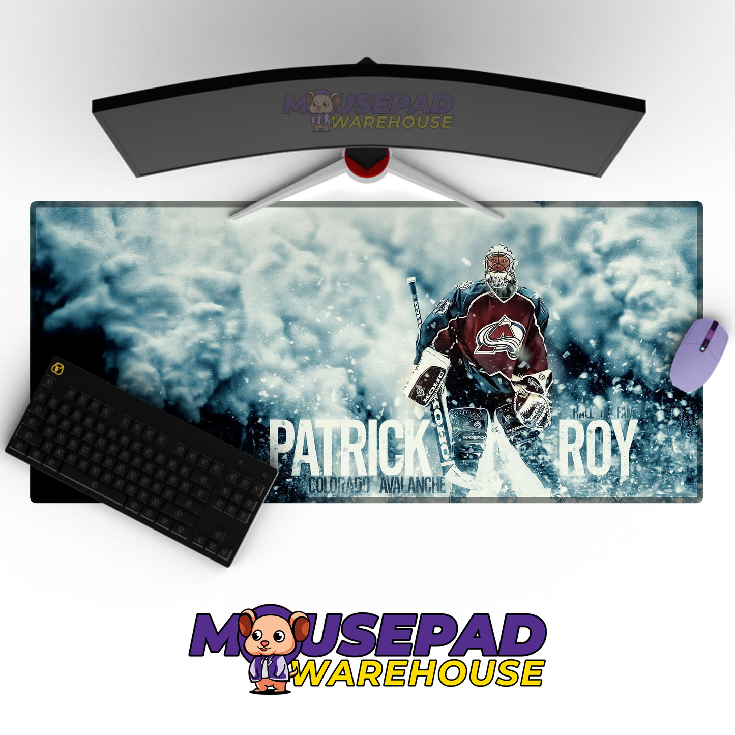 Colorado Avalanche V33 Mousepad Deskmat Mockup