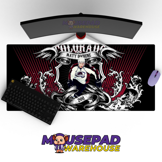 Colorado Avalanche V38 Mousepad Deskmat Mockup