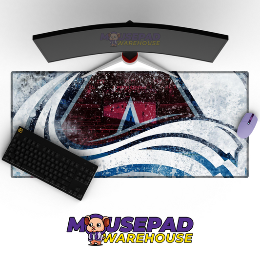 Colorado Avalanche V3 Mousepad Deskmat Mockup