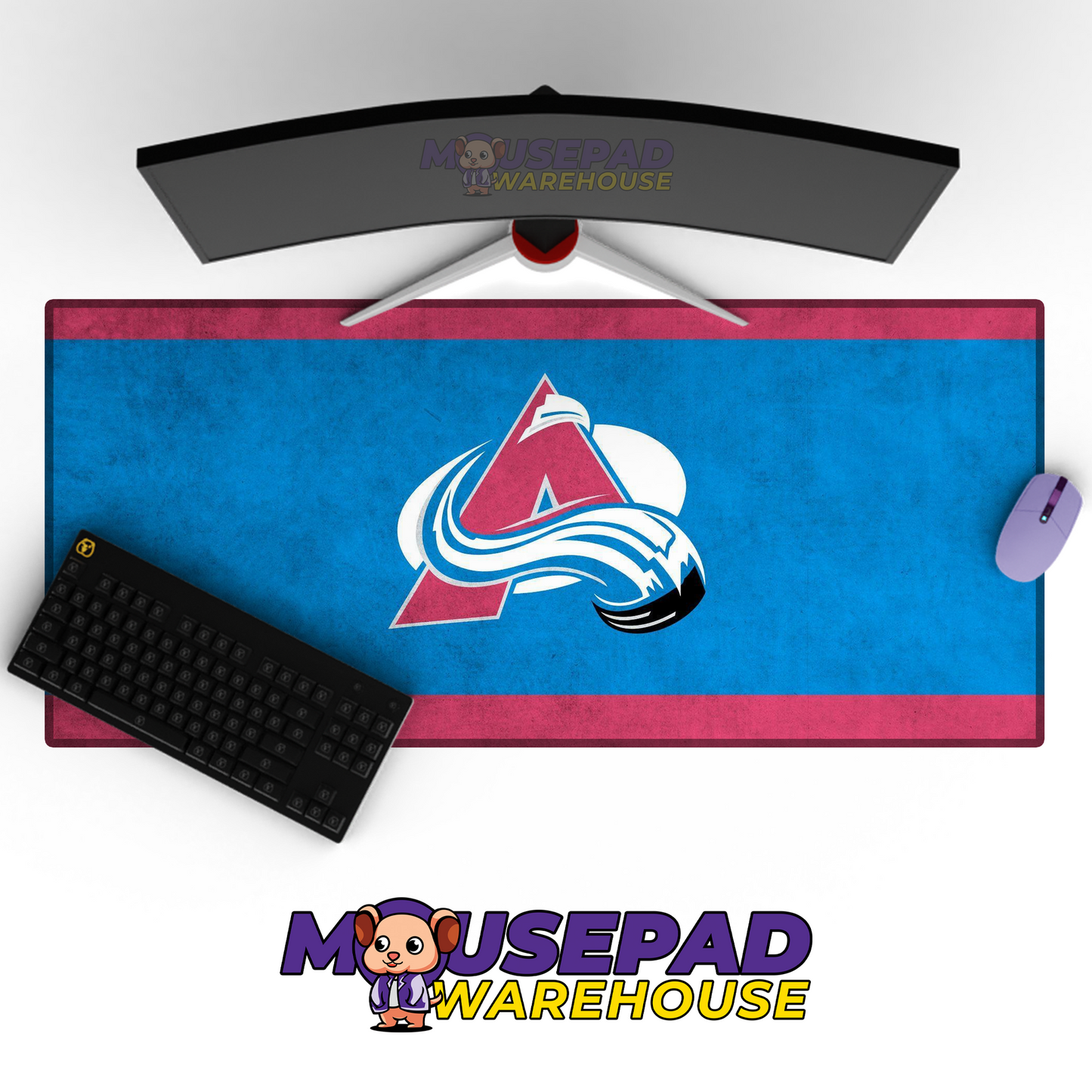 Colorado Avalanche V8 Mousepad Deskmat Mockup