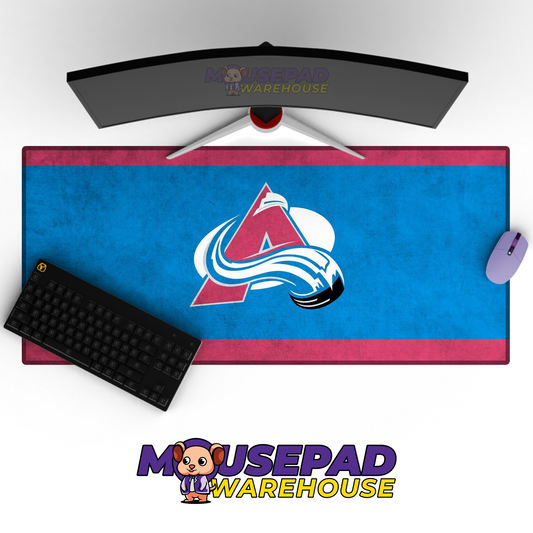 Colorado Avalanche V8 Mousepad Deskmat Mockup